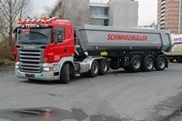 Scania R620 V8 + sklápěcí ná